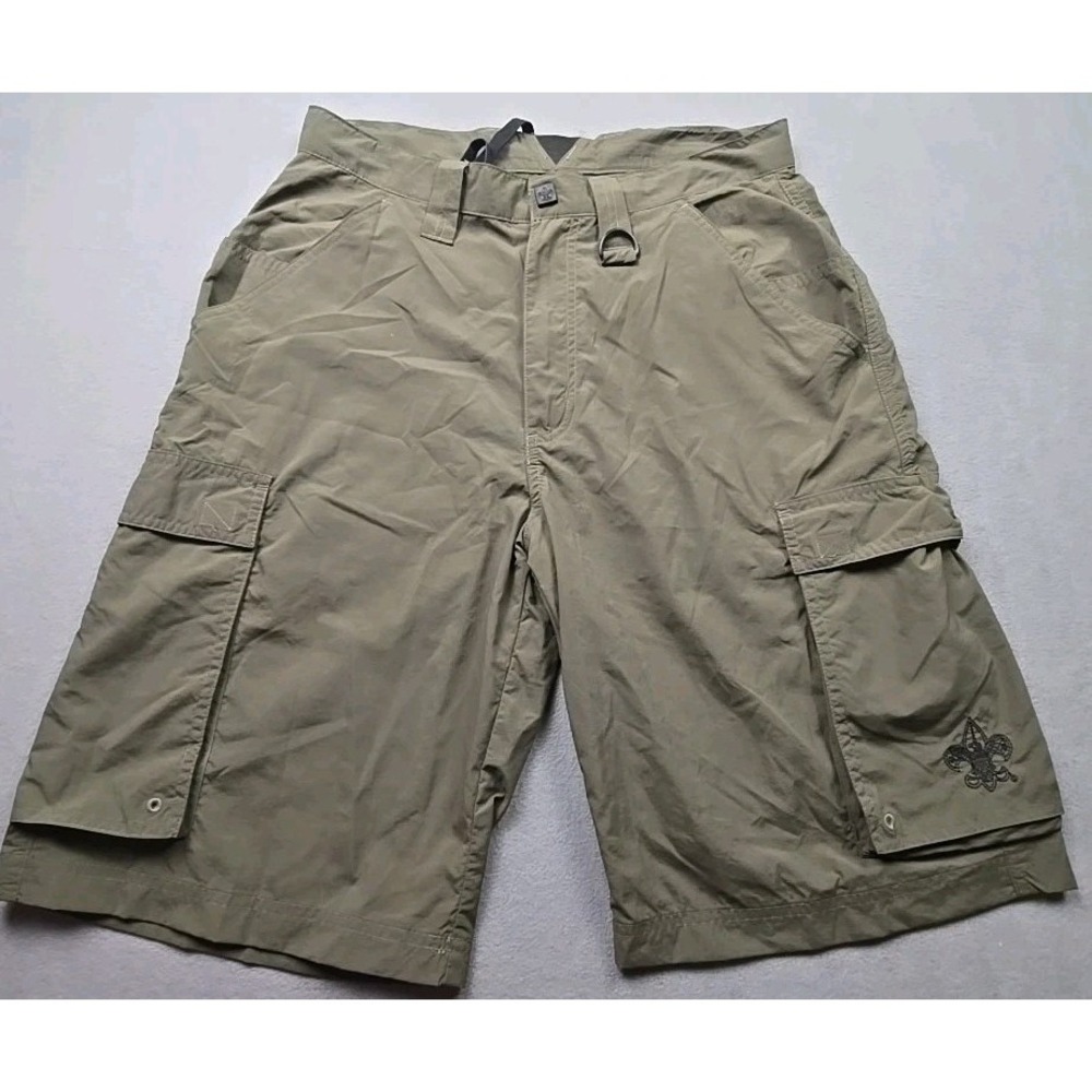 Boy Scouts of America Men's Centennial Uniform Short Adult Small Green‎ EUC